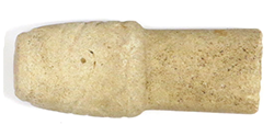 Stone phallic rod