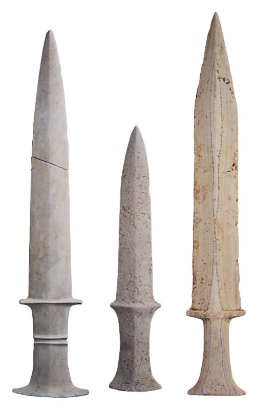 stone daggers