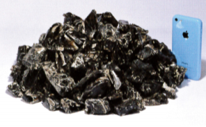Obsidian raw material